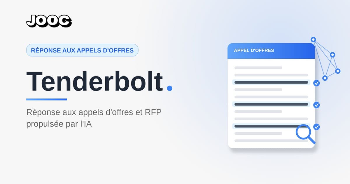Illustration de couverture de l'article sur Tenderbolt